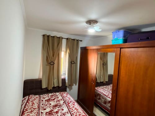 Sobrado à venda, 89 m², 2 dormitórios, quintal com churrasqueira - Baeta Neves - SBC